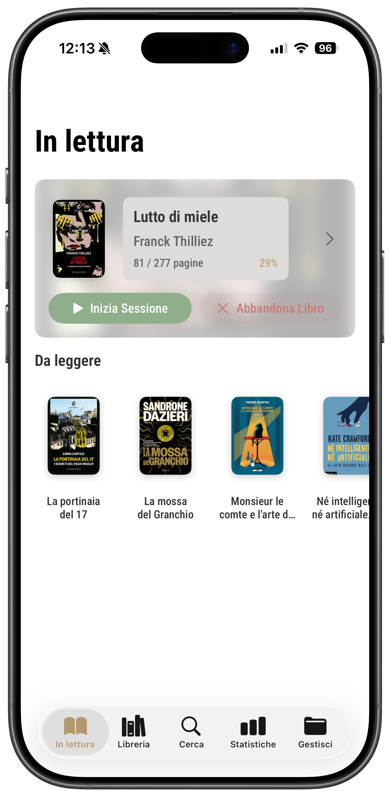 In lettura