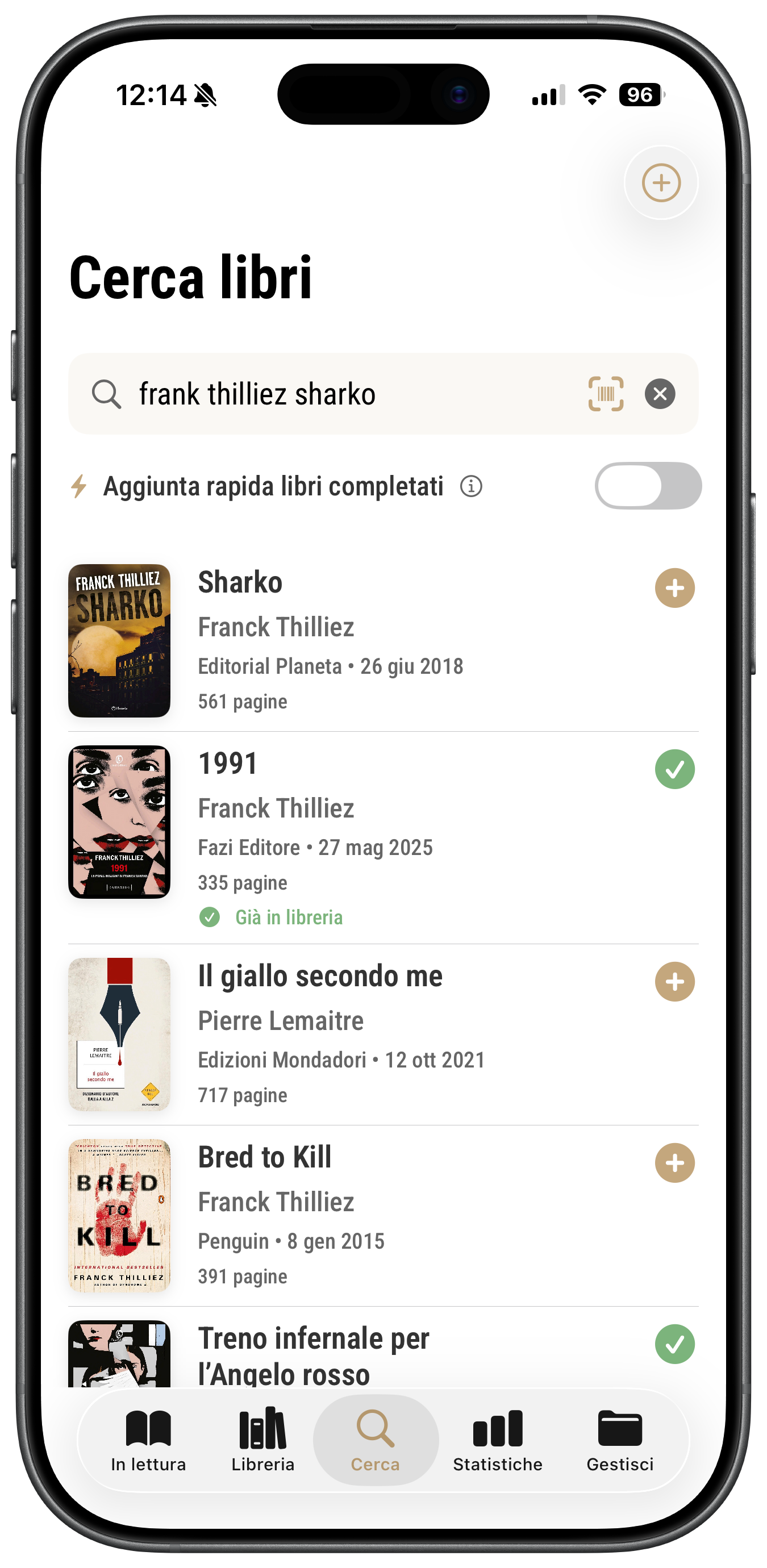 Aggiungi libri